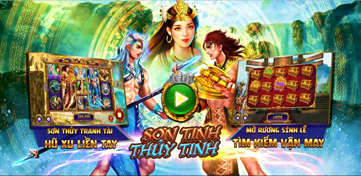 Hướng dẫn cách chơi nổ hũ Sơn Tinh Thủy Tinh