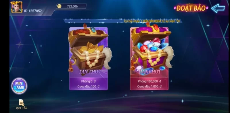 quản lý vốn chơi mini game
