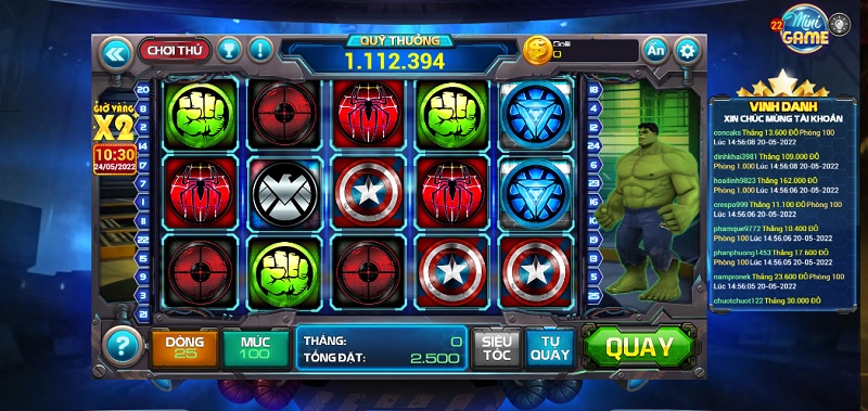 Tìm hiểu về game nổ hũ siêu anh hùng